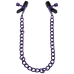 Chained Up - Nipple Clamps - Purple
