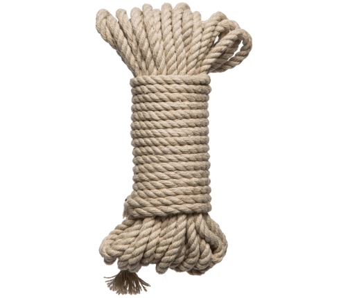 Bind and Tie - 6mm Hemp Bondage Rope - 30 ft - Natural