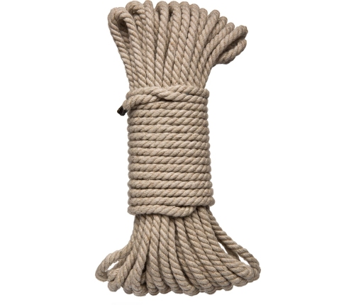 Bind and Tie - 6mm Hemp Bondage Rope - 50 ft - Natural