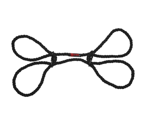 Restrain - 6mm Hemp Wrist or Ankle Cuffs - Black