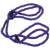 Restrain - 6mm Hemp Wrist or Ankle Cuffs - Purple