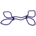Restrain - 6mm Hemp Wrist or Ankle Cuffs - Purple
