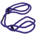 Restrain - 6mm Hemp Wrist or Ankle Cuffs - Purple