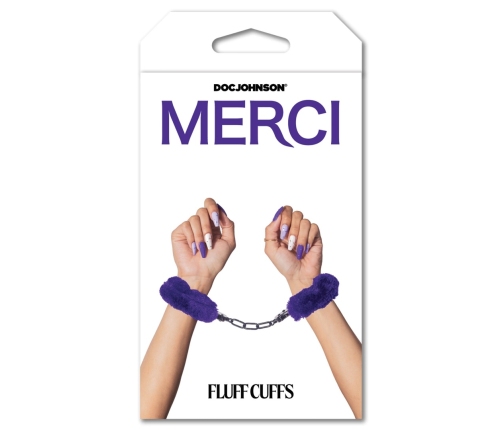 Fluff Cuffs - Purple