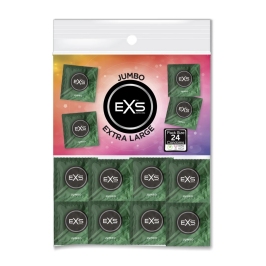 EXS Jumbo Pack - Condoms - 24 Pieces