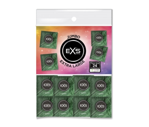 EXS Jumbo Pack - Condoms - 24 Pieces
