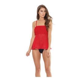 Babydoll with Ruffles - One Size