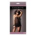 Leopard Babydoll with Handcuffs and Eye Mask - One Size