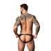 Male Power Liquid Onyx 2.0 Wetlook Jock Brief L/XL Black