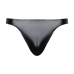 Male Power Liquid Onyx 2.0 Wetlook Jock Brief L/XL Black