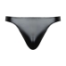 Male Power Liquid Onyx 2.0 Wetlook Jock Brief S/M Black