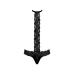 Choker Thong - L/XL - Black