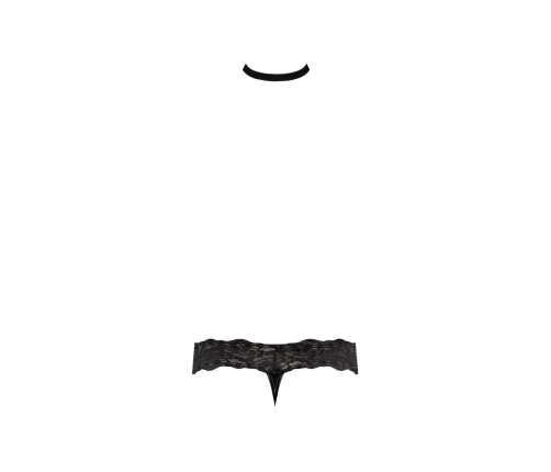 Choker Thong - S/M - Black