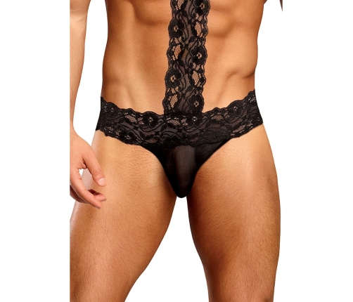 Choker Thong - S/M - Black