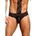 Choker Thong - S/M - Black