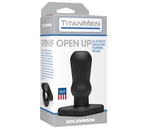 Open Up - Tunnel Butt Plug - 2 Pieces