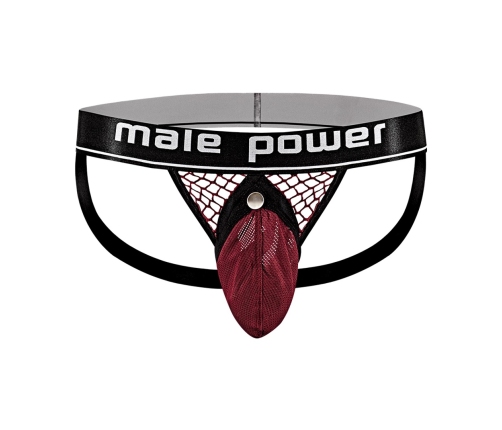 Cock Ring Jock - L/XL - Burgundy