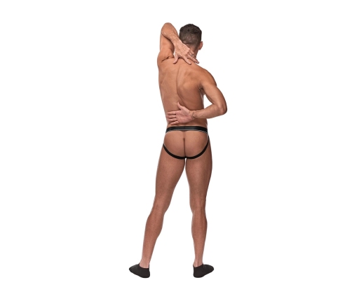 Male Power Jock S/M Burgundy - Intimate Ring System & Black Band