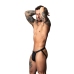 Male Power Oh Snap! Tearaway Jockstrap S/M Matte Black Rubberized Finish