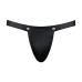 Male Power Oh Snap! Tearaway Jockstrap S/M Matte Black Rubberized Finish