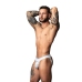 Male Power Soo Cumfy Jock L/XL Marble White - Soft Modal Support