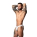 Male Power Soo Cumfy Jock S/M Marble White - Modal Comfort Underwear