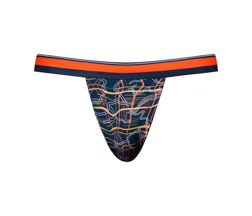 Male Power Soo Cumfy Jock L/XL Marble Marine - Modal Comfort Underwear
