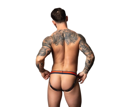 Male Power Soo Cumfy Jock S/M Marble Marino - Soft Modal Support