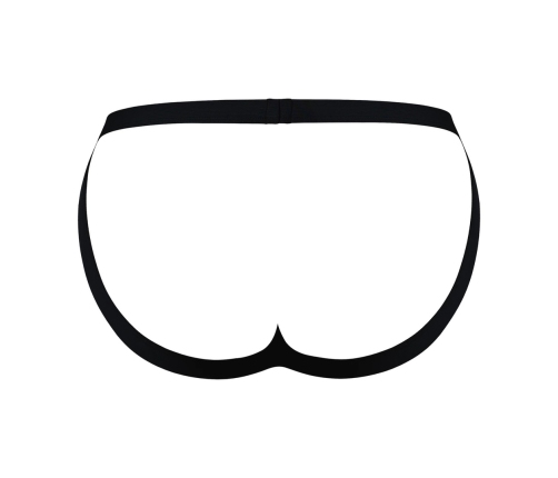 Male Power Hot Mesh Jock S/M Red-Black Comfort Fit Micro Mesh