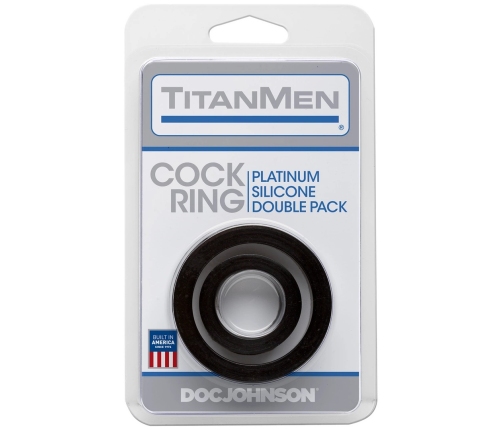 Silicone Cockring Set - 2 Pieces