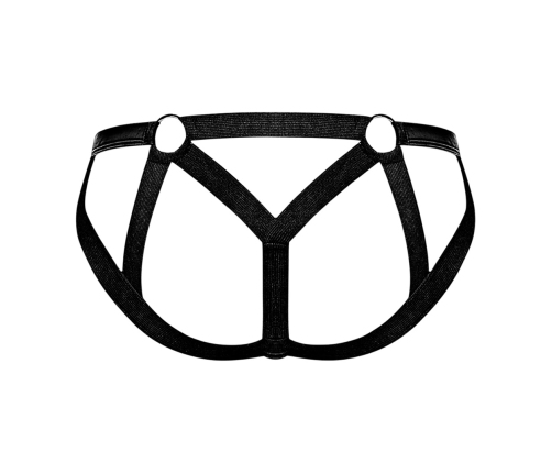 Strappy Ring Jock - L/XL - Black