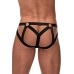 Strappy Ring Jock - S/M - Black