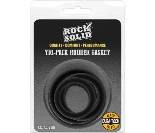 Tri-Pack Rubber Gasket - Cockring Set