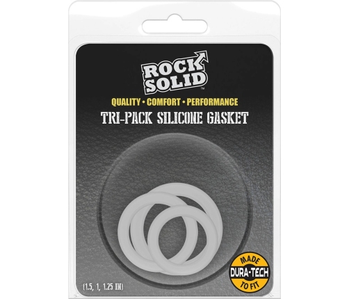 Tri-Pack Silicone Gasket - Cockring Set