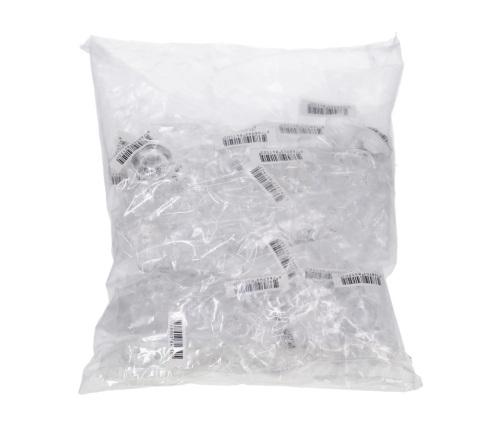2 Pack C-Ring Set - Clambowl 50 Pieces - Clear