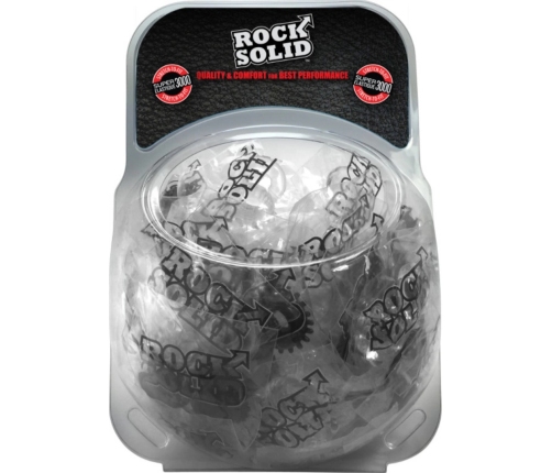 2 Pack C-Ring Set- Clambowl 50 Pieces (25 clear / 25 black)