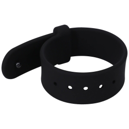 CalExotics The Belt Adjustable Silicone Comfort Ring Black CalExotics The Belt Adjustable Silicone Comfort Ring Black