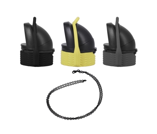 EZ Top - Set of 3 - Black/Yellow/Grey
