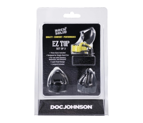 EZ Top - Set of 3 - Black/Yellow/Grey