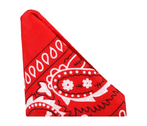 The Code Silicone Ring & Bandana Set Red - Stylish Two-Tone Design