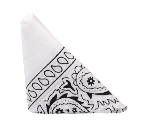 The Code Silicone Ring & Bandana Set White - Adjustable Comfort Duo