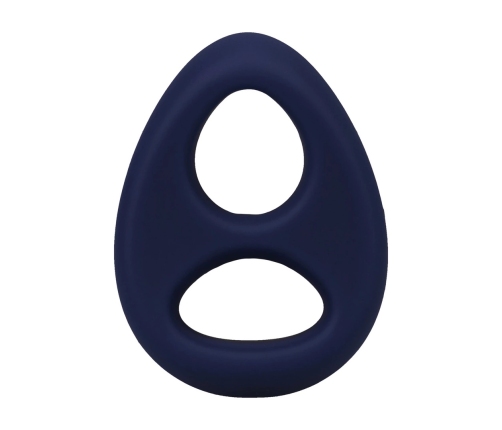 The Code Navy Blue Silicone Ring & Bandana Set by Rock Solid