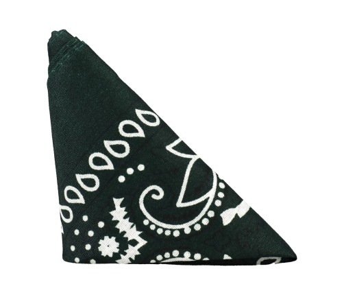 The Code Silicone Ring & Bandana Set Hunter Green - Stylish Duo Pack