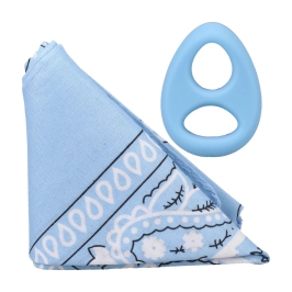 The Code Silicone Support Ring & Bandana Set Light Blue by Rock Solid The Code Silicone Support Ring & Bandana Set Light Blue by Rock Solid