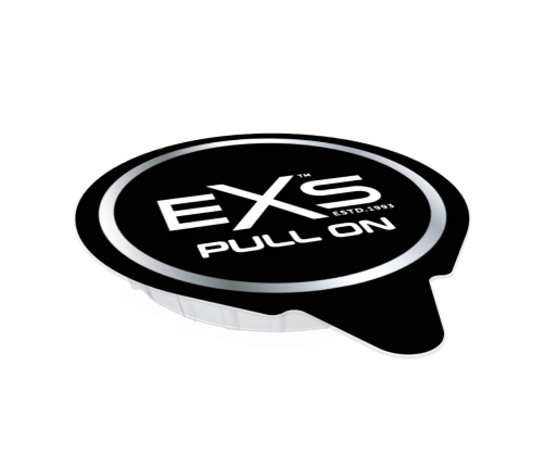 EXS Pull Non-Latex Condoms 3-Pack | Ultra-Thin Hypoallergenic Design