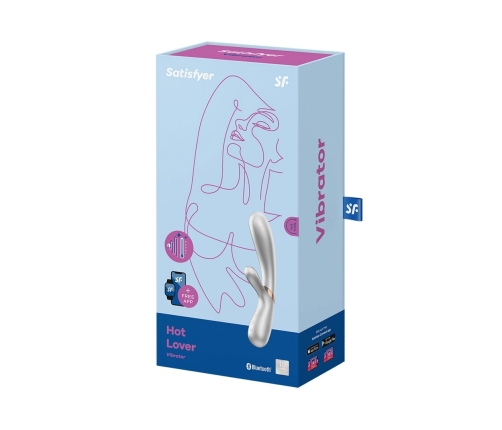 Hot Lover - Heating Rabbit Vibrator - Champagne