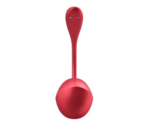 Satisfyer Shiny Petal Connect App Red - Wearable Vibrating System, IPX7