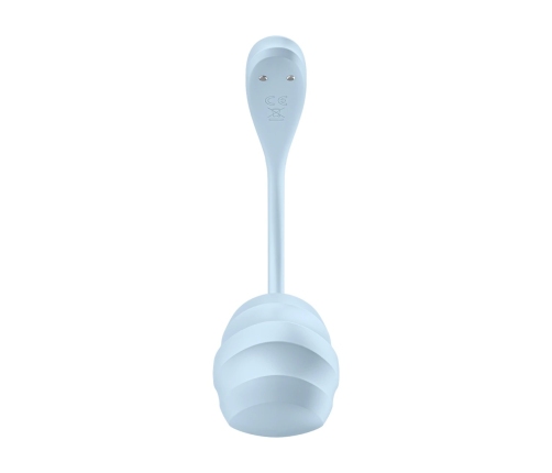 Smooth Petal Connect App - Wearable Couple Vibrator - Light Blue