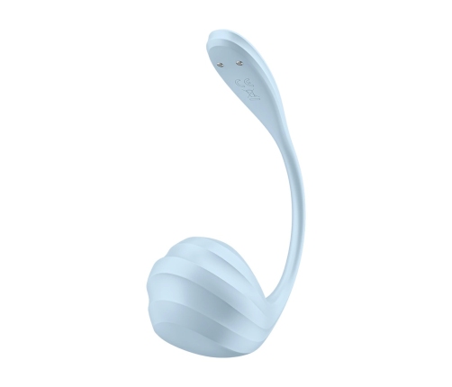 Smooth Petal Connect App - Wearable Couple Vibrator - Light Blue