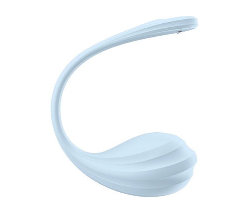 Smooth Petal Connect App - Wearable Couple Vibrator - Light Blue